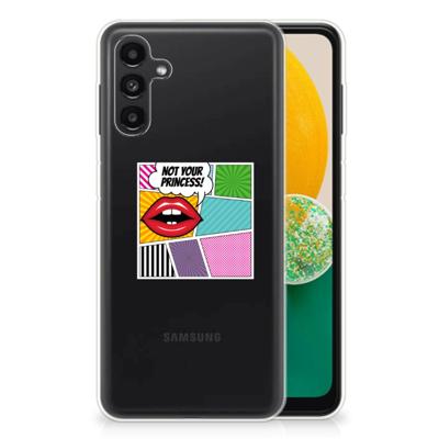 Samsung Galaxy A13 | A04s | Sillicone Back Cover | Popart Princess