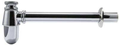 Beaux Lilas bekersifon met muurbuis en rozet 1 1/4" Chroom