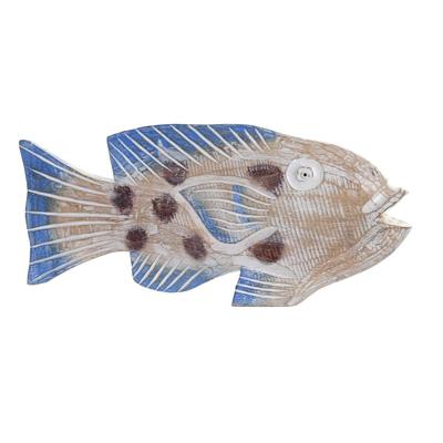 Decoratieve figuren DKD Home Decor 40 x 5 x 18 cm Natuurlijk Blauw Vis Mediterrane Decoratieve figuren DKD Home Decor 40 x 5 x 18 cm Natuurlijk Blauw Vis Mediterrane
