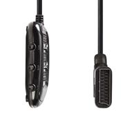 Schakelbare SCART-Box | SCART Male - 3x SCART Female | 0,5 m | Zwart - thumbnail