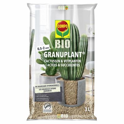 Compo bio granuplant cactus & vetplanten 3 liter Compo bio granuplant cactus & vetplanten 3 liter