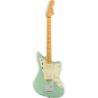 Fender American Professional II Jazzmaster Mystic Surf Green MN elektrische gitaar met koffer - thumbnail