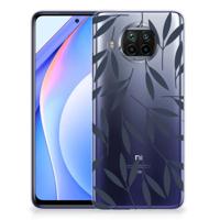 Xiaomi Mi 10T Lite | TPU Case | Leaves Blue - thumbnail