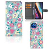 Motorola Moto G 5G Plus Hoesje Flower Power - thumbnail
