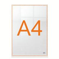 Nobo Premium Plus acryl informatiebord, met voet, ft A4 - thumbnail