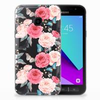Samsung Galaxy Xcover 4 | Xcover 4s | TPU Case | Butterfly Roses - thumbnail