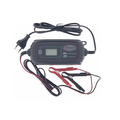 Hofftech Acculader -Druppellader - 6 Volt & 12 Volt - 2.0 & 4.0 Ampere