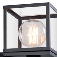 Nordlux Wandlamp Dalton E27 zwart IP44 - 4800902 - thumbnail