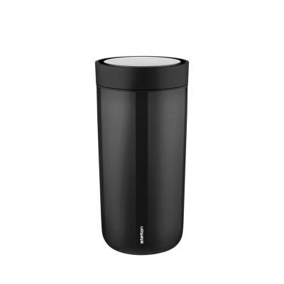 Stelton To Go Click Thermosbeker 0.4L zwart Stelton To Go Click Thermosbeker 0.4L zwart