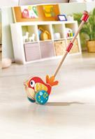 Hape lilly vogel houten duwstok met geluid - thumbnail