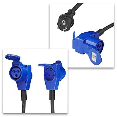 Pro Plus Verloopkabel 40cm Schuko Naar Haakse Cee Pro Plus Verloopkabel 40cm Schuko Naar Haakse Cee