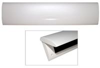 Door-line Door-line kunststof binnenbrievenbus met borstel en klep - zwart - thumbnail