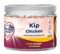 Renske Gezonde Beloning Kat Hartjes Kip/Wortel 100gr - thumbnail