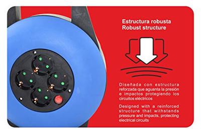 Verlenging Silver Electronics Furling Blauw 3500W - Maat: 10 m