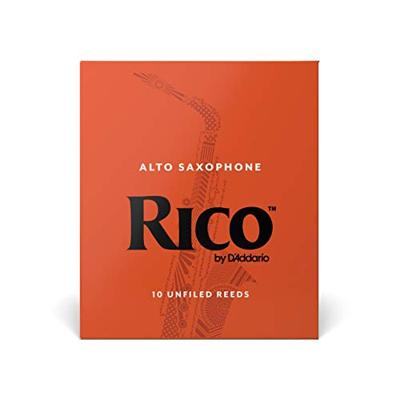 D'Addario Woodwinds RJA1015 Rico Altsaxofoonriet, 1.5, 10-pack, Unfiled D'Addario Woodwinds RJA1015 Rico Altsaxofoonriet, 1.5, 10-pack, Unfiled