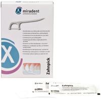Miradent Tandenstoker met flos 100st – individueel verpakt - thumbnail