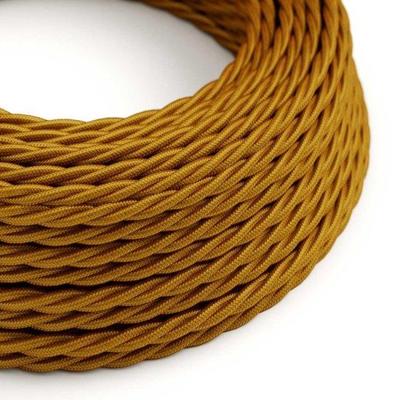 Strijkijzersnoer Goud (gevlochten) - viscose | 10cm | Creative-Cables | Creative-Cables | Creative-Cables | Creative-Cables | Creative-Cables | | |