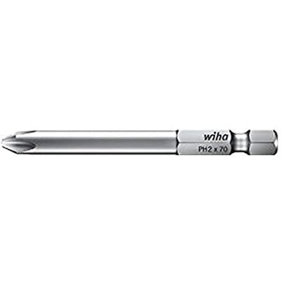 Wiha 704100070 Bit Professional 70 mm Phillips 1/4" E6,3 PH00 - 31961