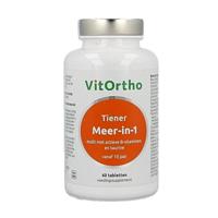 VitOrtho Meer In 1 Tiener Tabletten 60st - thumbnail