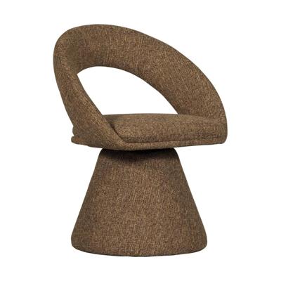 Woood Winter eetkamerstoel Zand Melange draaibaar