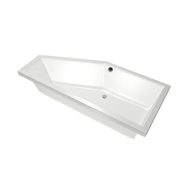 Xenz Society Hoekbad - 170x75x48 - afvoer Midden - Links - Compact - acryl - wit 6925-01 Xenz Society Hoekbad - 170x75x48 - afvoer Midden - Links - Compact - acryl - wit 6925-01