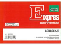 Sigel bonboekjes genummerd 1-50, 50 x 2 vel, zelfkopiërend - thumbnail