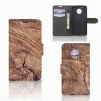 Motorola Moto G5 Book Style Case Tree Trunk - thumbnail