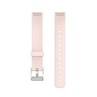 Fitbit Luxe - Sportbandje met gesp - Maat: Large - Licht roze - thumbnail