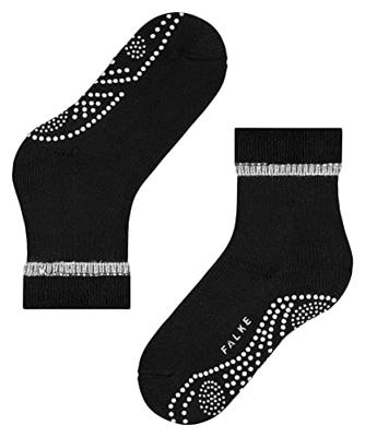 FALKE Warme Anti slip sokken dames - Cuddle Pads - Huissokken met grip - Merino wollen warme Bedsokken - slaapsokken - 38 - Zwart - Onderbroek - -