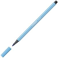 STABILO Pen 68 viltstift, azuurblauw - thumbnail