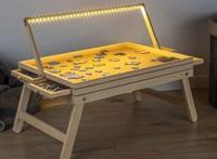 Hi Puzzelplaat met opberglades - Incusief verlichting - 1.000 Stukjes - thumbnail