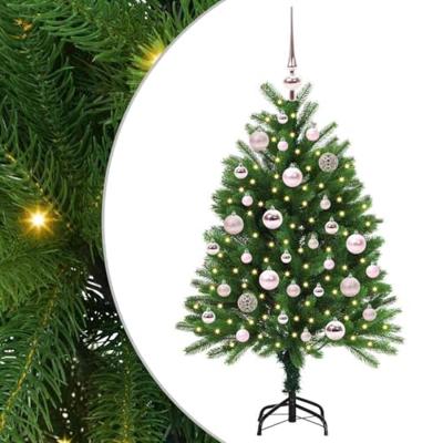 VidaXL Kerstboom met 150 led met standaard groen 120 cm pe
