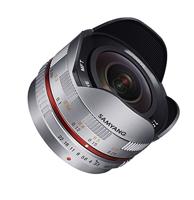 Samyang 7,5mm f/3.5 Fisheye MFT zilver - thumbnail