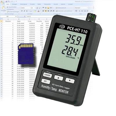 PCE Instruments PCE-HT110 Multidatalogger 10 tot 90 % Hrel