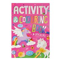 Kleur- en activiteitenboek + stickers - thumbnail