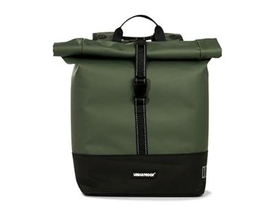 Urbanproof rolltop dubbele fietstas 38 liter groen - thumbnail