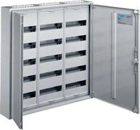 Hager FWB53S FWB53S Veldverdeler Opbouw (op product), Inbouw (in muur), Deels verzonken Aantal groepen: 180 Aantal rijen: 15 Inhoud: 1 stuk(s) - thumbnail