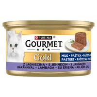 PURINA Gourmet Gold Mousse with lamb - nat kattenvoer - 85g - thumbnail