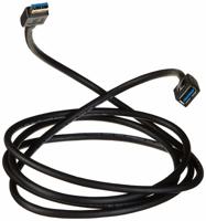 Amazon Basics USB-A mannelijk 3.0 naar USB-A vrouwelijk verlengkabel, 4,8 Gbps High-Speed, vergulde vrouwelijke connectoren, 2 m, zwart - thumbnail