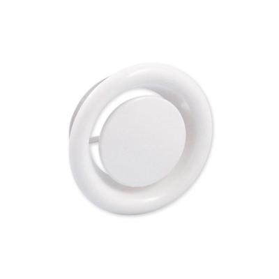 Afzuigventiel met aansluitbus Ø100 mm wit