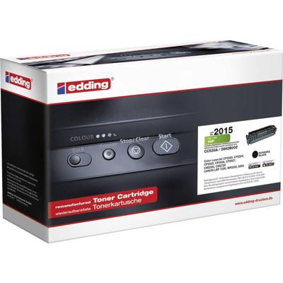 Edding Toner vervangt Atos, Canon, HP, Wincor Nixdorf 304A, CC530A Compatibel Zwart 3500 bladzijden edding 2015 18-2015 Edding Toner vervangt Atos, Canon, HP, Wincor Nixdorf 304A, CC530A Compatibel Zwart 3500 bladzijden edding 2015 18-2015