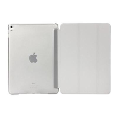 Pure kleur samenvoegen horizontale Flip lederen case voor iPad Pro 10 5 inch/iPad Air (2019) met houder (grijs)
