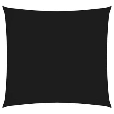 Zonnescherm vierkant 7x7 m oxford stof zwart