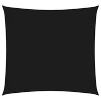 Zonnescherm vierkant 7x7 m oxford stof zwart - thumbnail