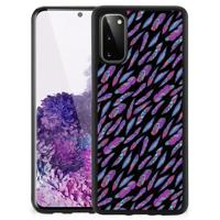 Samsung Galaxy S20 Bumper Case Feathers Color - thumbnail