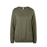 s.Oliver top met open detail donkergroen - thumbnail
