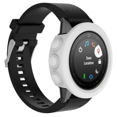 Smart Watch silicone beschermhoes host niet inbegrepen voor Garmin fenix 5S (wit)