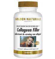Golden Naturals Collageen & hyaluronzuur 60 Tabletten - thumbnail