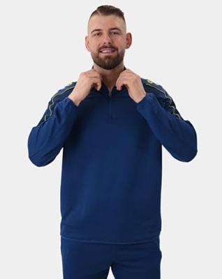 JAKO 8650K Ziptop Classico Kids - Nachtblauw/Citroen - 128