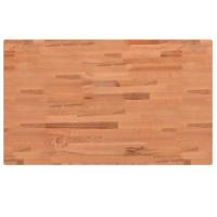 Wastafelblad 100x60x4 cm massief beukenhout - thumbnail